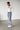 High Rise Straight Leg Denim Mom Jeans 100% Cotton